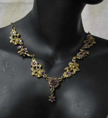 alisha - DIAMONTE NECKLACE-( TI 48012)